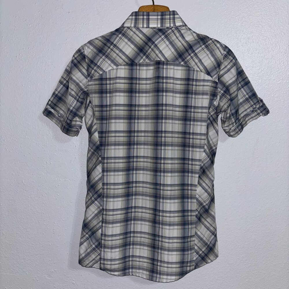 Blackhawk! Strenia Women’s Plaid Tactical Short Sleeve Shirt Zip Pockets Small - Picture 2 of 14